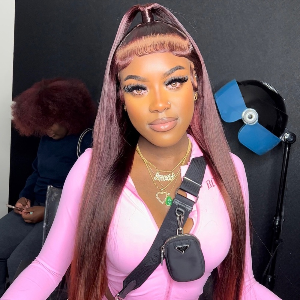 13x4 32 inch Brazilian Straight Lace Frontal Wig